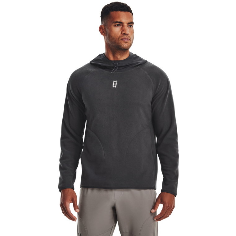 Męska bluza treningowa nierozpinana z kapturem Under Armour UA Terrain Hoodie - grafitowa