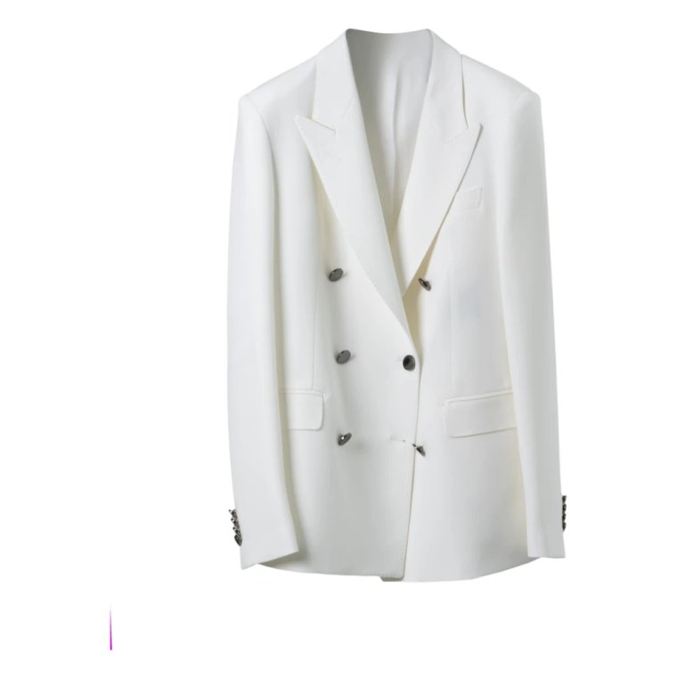 Stretch Double Breast Blazer Tagliatore