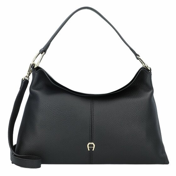 AIGNER Savannah Torba Skórzany 37 cm black