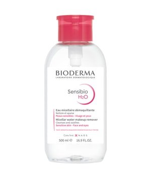 Bioderma Sensibio H2O Micelarna woda oczyszczająca do skóry wrażliwej Pompka Płyn do demakijażu 500 ml