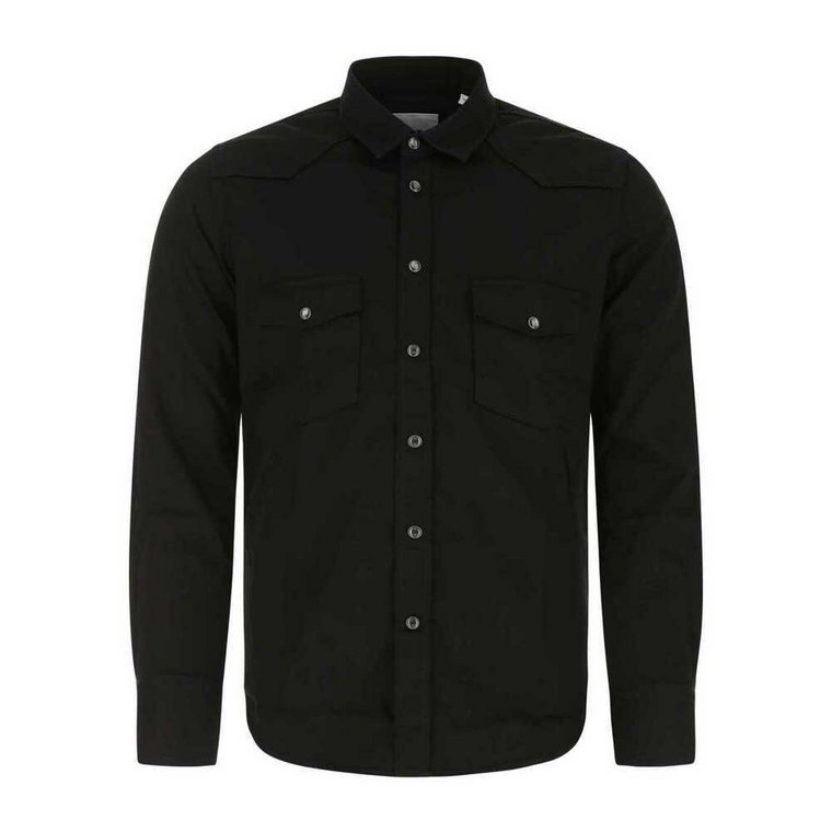 Czarna koszula dżinsowa PT Torino
