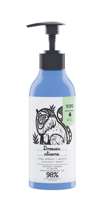 Yope Men Wood Szampon do włosów Przetłuszczających się 300 ml