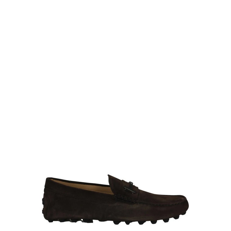 Bubble Suede Loafers z podwójnym logo T Tod's