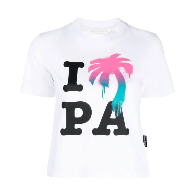 I Love PA Tee - Modny Damski T-shirt Palm Angels