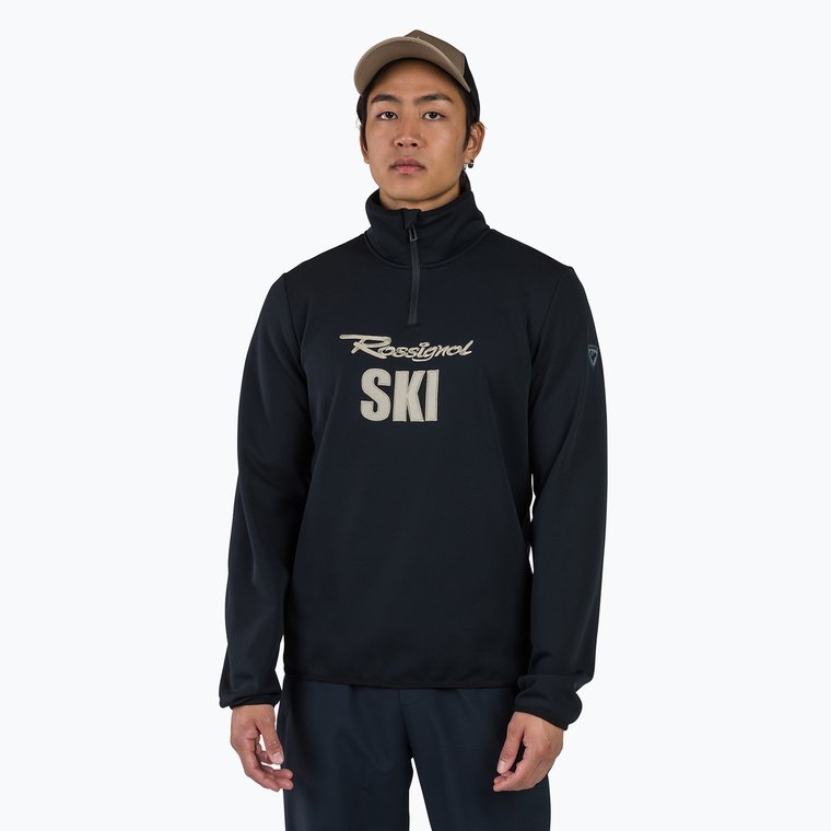 Bluza męska Rossignol Signature Ski Hz Fleece black