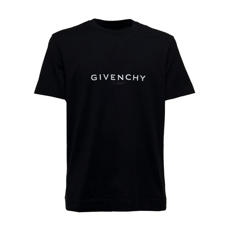 Czarne T-shirty i Pola Givenchy
