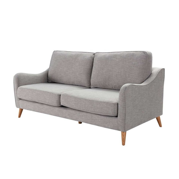 Sofa Venuste grey linen 3-os., 193 x 90 x 90 cm