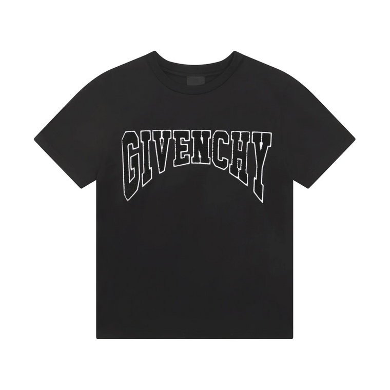 Dziecięce Czarne Koszulki i Pola, Stylowy Dodatek do Garderoby Givenchy