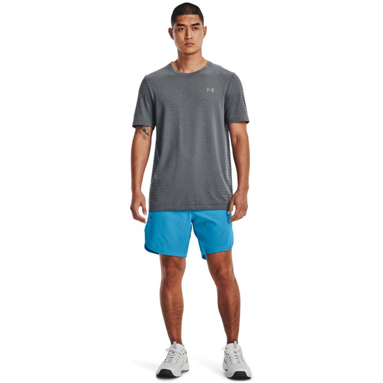 Męskie spodenki treningowe UNDER ARMOUR Stretch-Woven Shorts - niebieskie