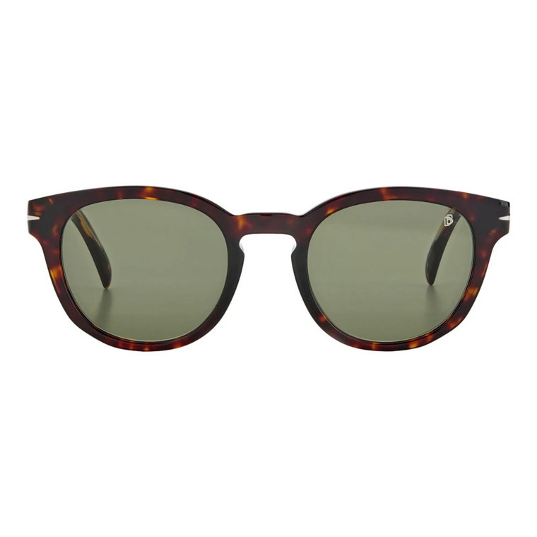 Klasyczne okrągłe okulary przeciwsłoneczne Eyewear by David Beckham