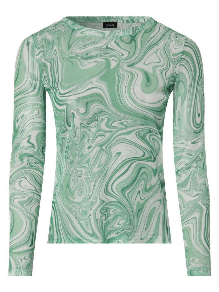 Aygill's - Damska koszulka z długim rękawem, zielony