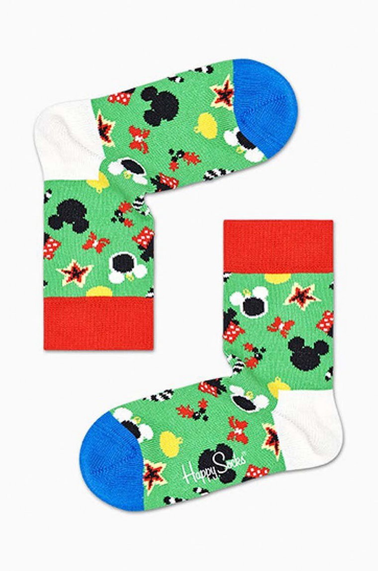 Happy Socks skarpetki dziecięce x Disney Treemendous kolor zielony Skarpetki Happy Socks x Disney Treemendous KDNY01 7000