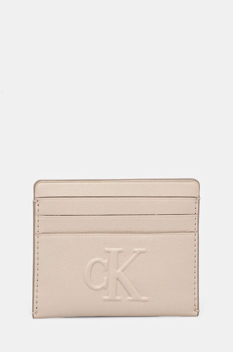 Calvin Klein Jeans etui na karty kolor szary K60K612747