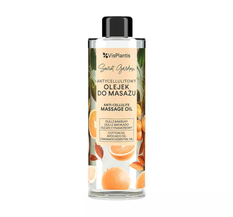 VIS PLANTIS SECRET GARDEN ANTYCELLULITOWY OLEJEK DO MASAŻU 200ML