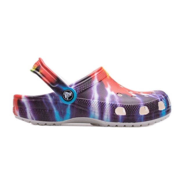 Chodaki Crocs Tie Dye Graphic Jr 206995-90H wielokolorowe