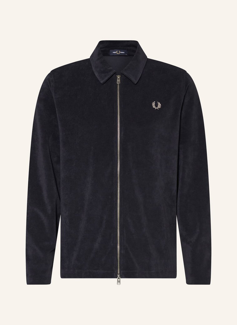 Fred Perry Koszula Wierzchnia Z Frotte blau