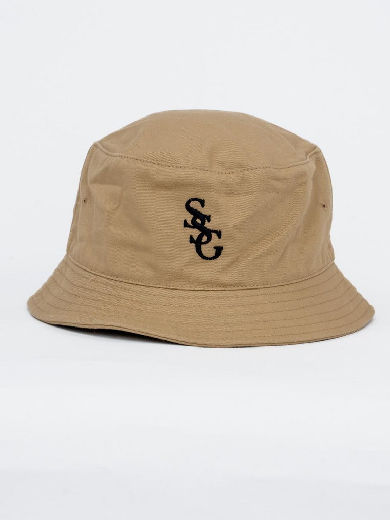 Bucket Hat Beżowy / Czarny SSG Slant