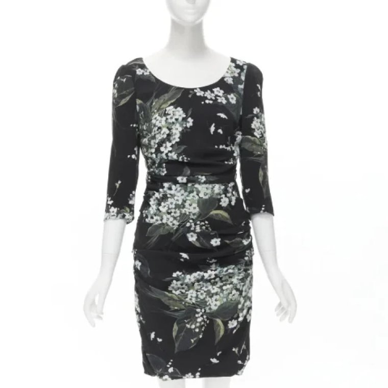 Pre-owned Silk dresses Dolce & Gabbana Pre-owned