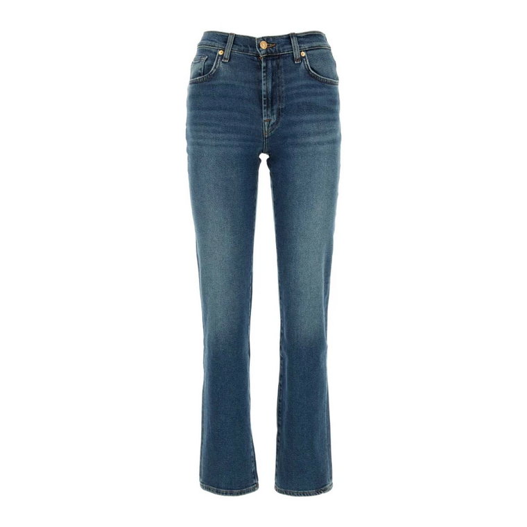 Flared Denim Jeans 7 For All Mankind