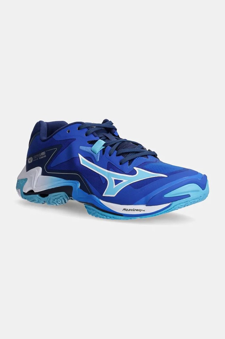 Mizuno buty halowe Wave Lightning Z8 kolor niebieski V1GA2402