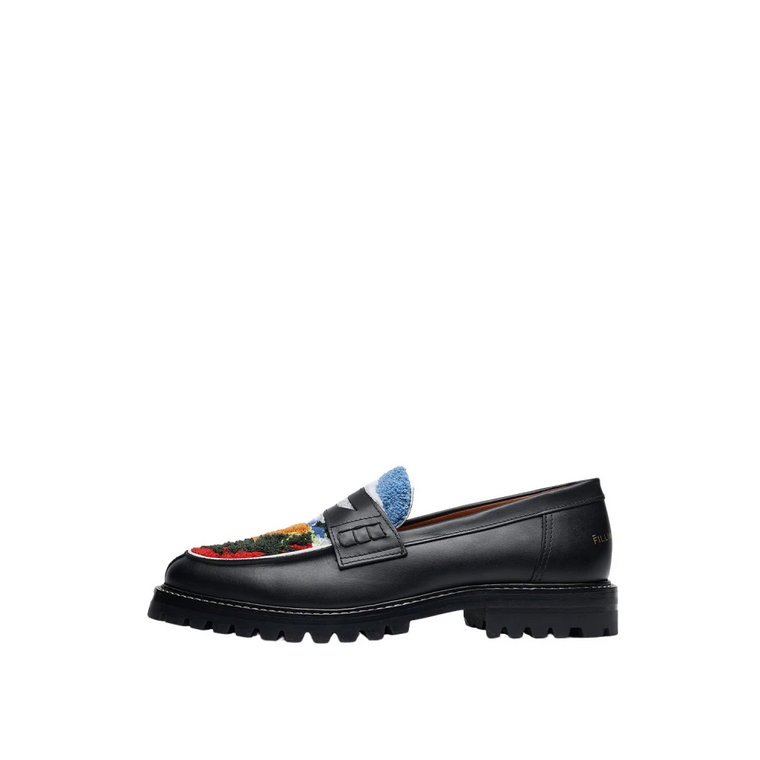 Summit Loafer Czarny Filling Pieces