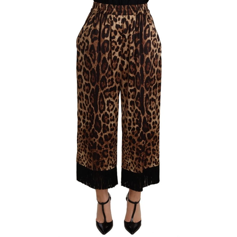 Szerokie spodnie Dolce & Gabbana