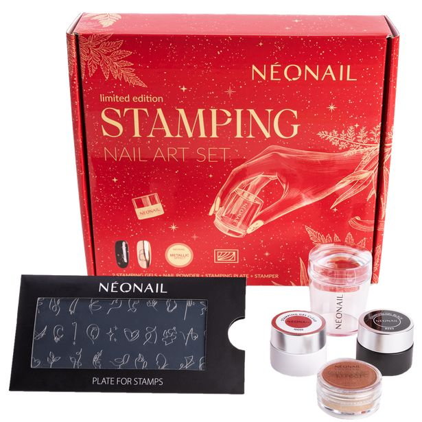 Neonail Nail Art Stamping Set - zestaw 1 szt
