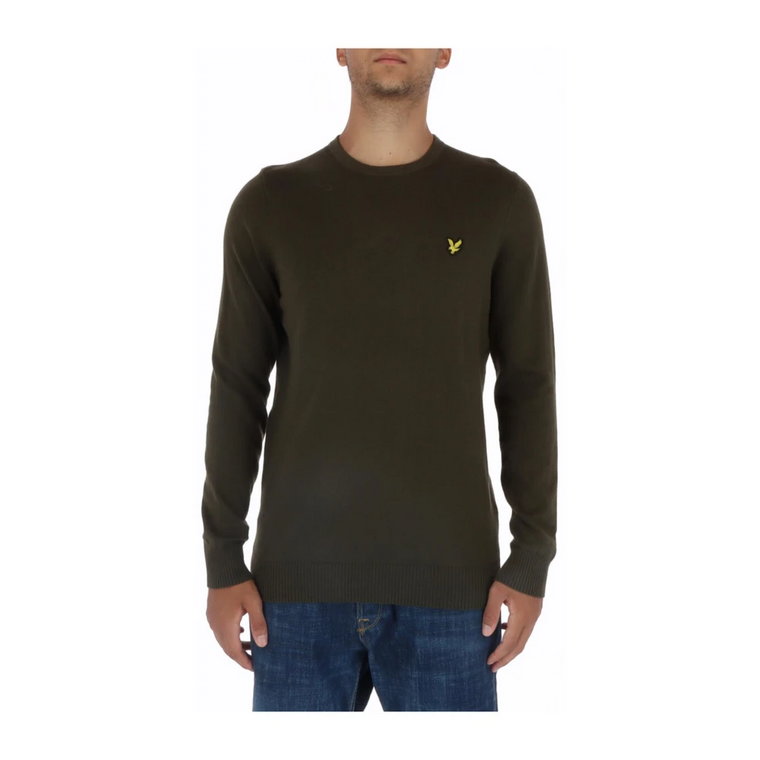 Męska dzianina zielona Lyle & Scott