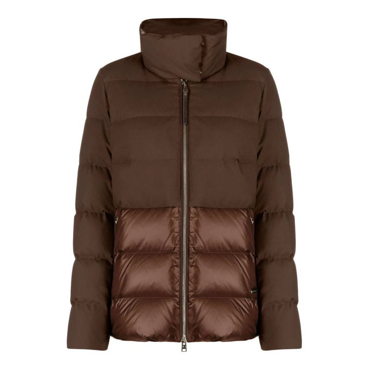 Krótka kurtka puchowa Luxe Puffy Woolrich