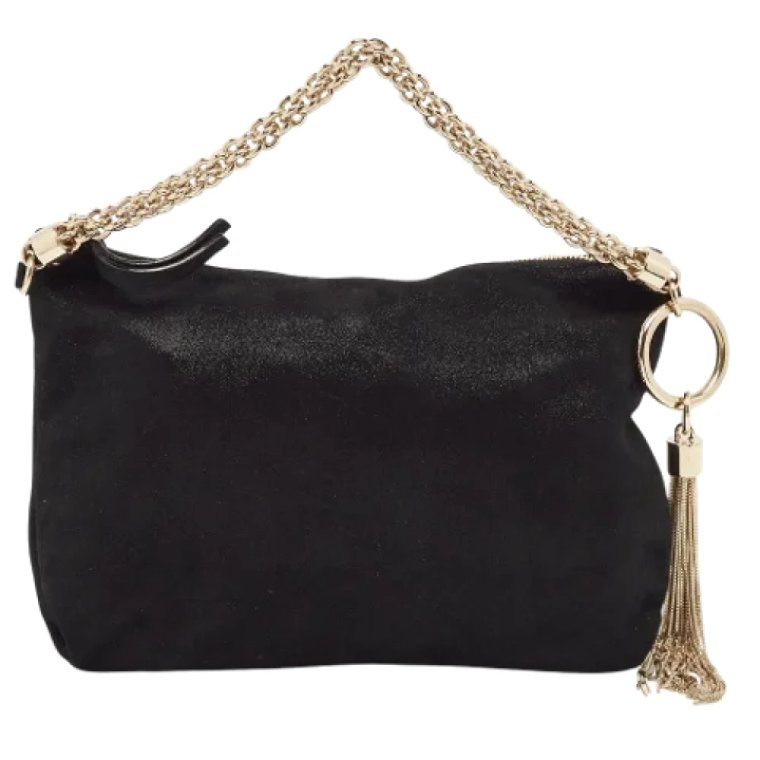 Pre-owned Suede clutches Jimmy Choo Pre-owned