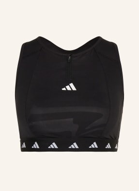 Adidas Biustonosz Sportowy Powerimpact Training schwarz