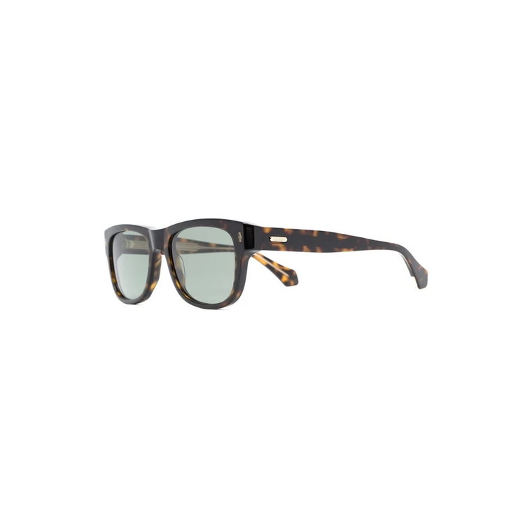 Brązowe/Hawana okulary przeciwsłoneczne, wszechstronne i stylowe Cartier