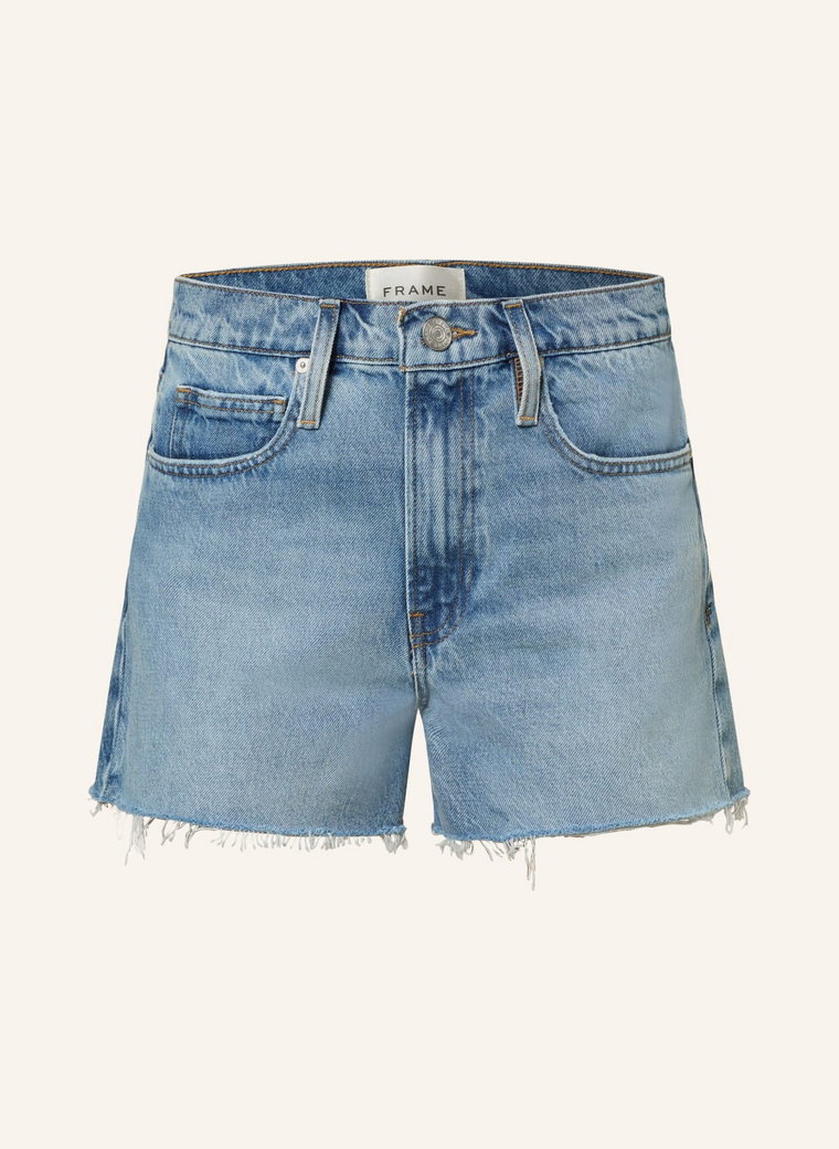 Frame Szorty Jeansowe Le Brigitte Short blau