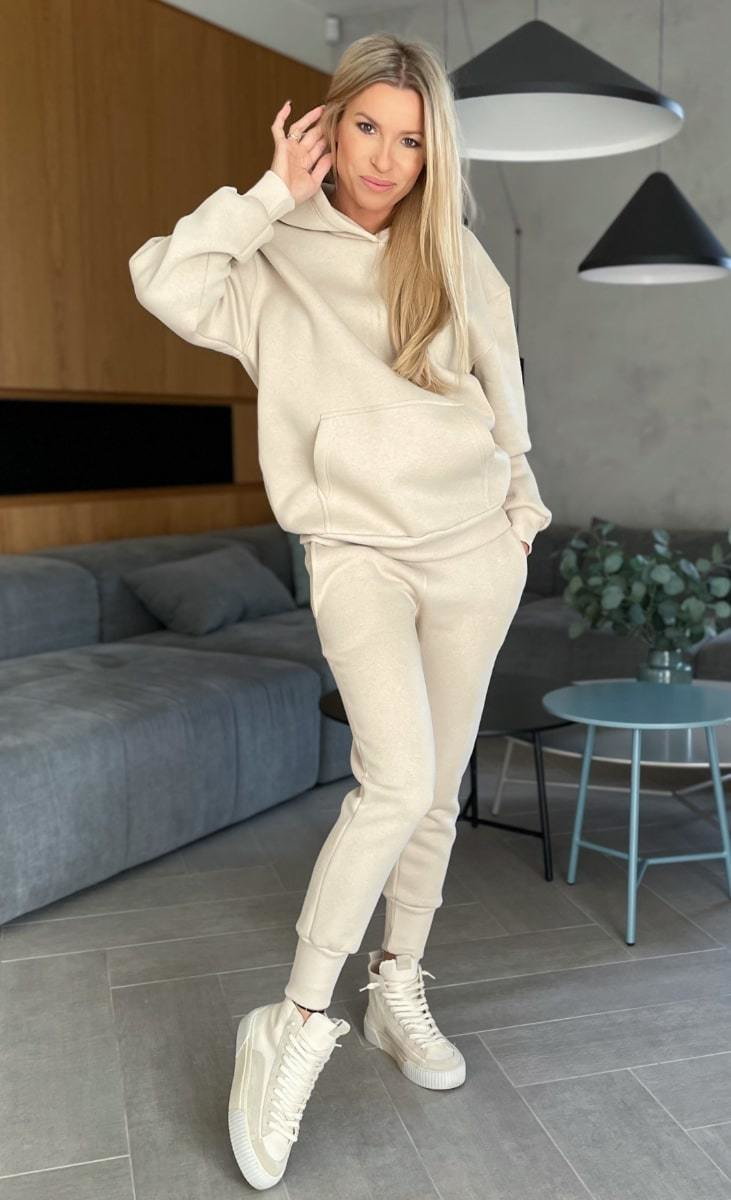 Komplet Hoodie Sand Beige