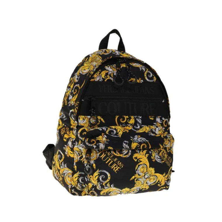 Pre-owned Nylon backpacks Versace Pre-owned