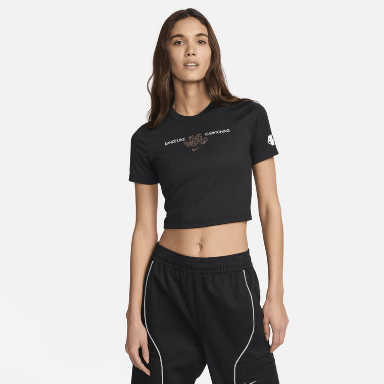 Damski T-shirt z krótkim rękawem Nike Sportswear - Czerń