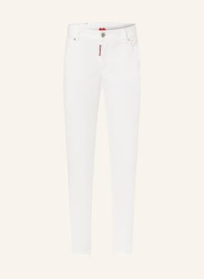 dsquared2 Jeansy Skinny Twiggy weiss