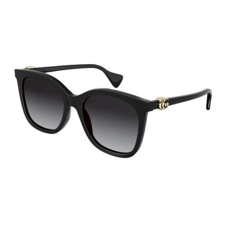 Gg1071S Okulary przeciwsłoneczne - Czarny Szary Gucci