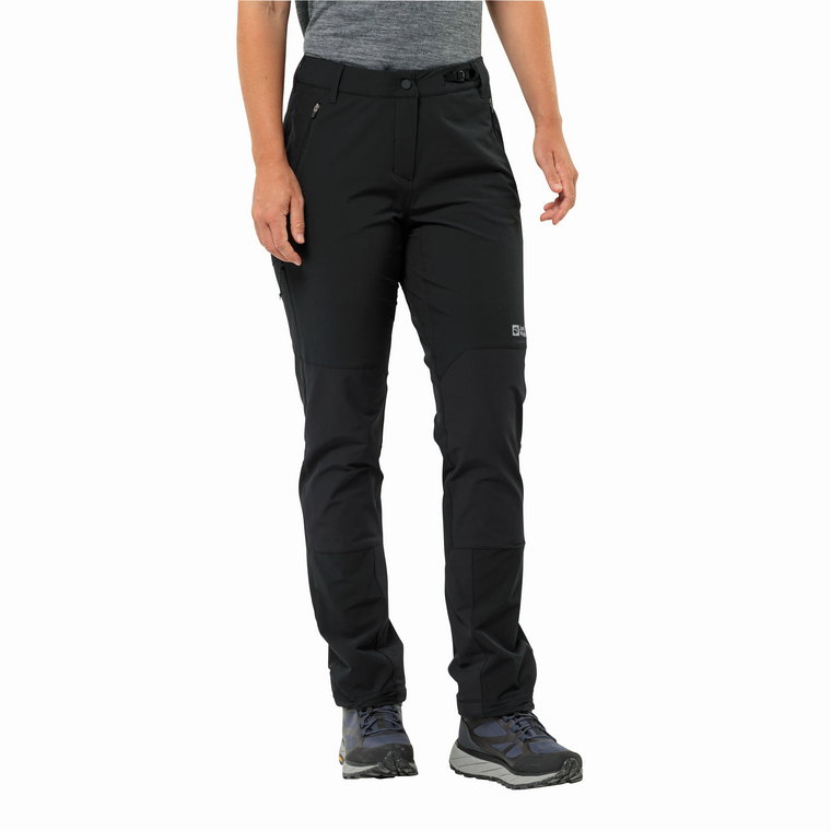 Damskie spodnie trekkingowe Jack Wolfskin ANDUR PANTS W black - 34