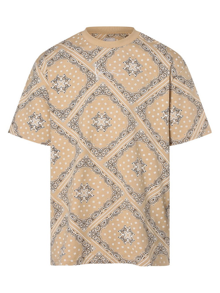 Karl Kani - T-shirt męski, beżowy