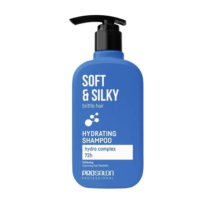 Prosalon Professional Soft & Silky nawilżający szampon do włosów 375ml