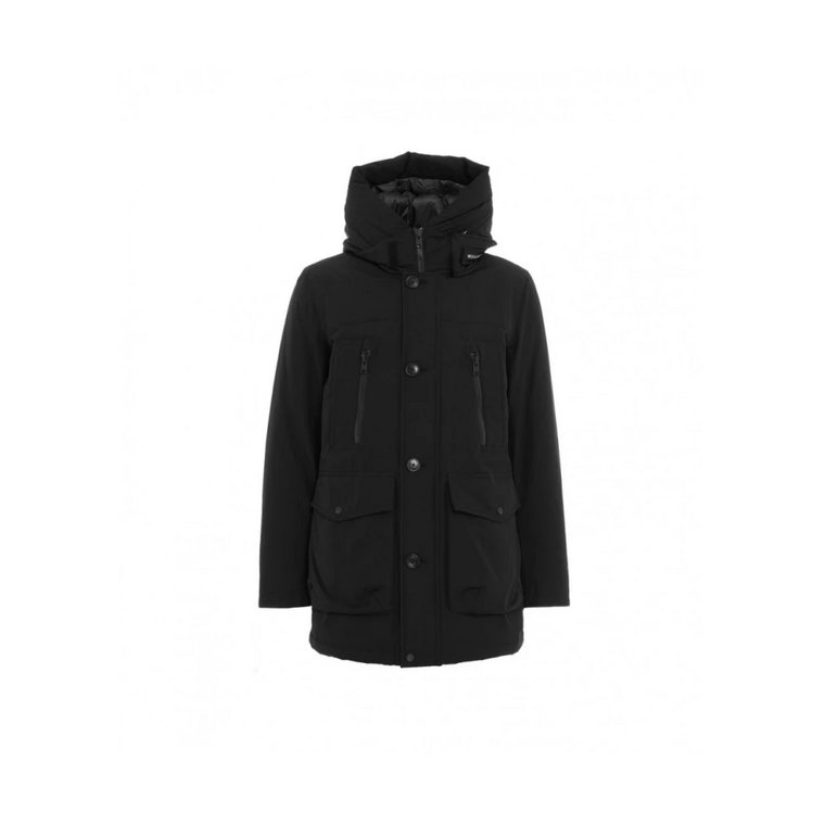 Czarne Płaszcze - Kolekcja Woolrich Woolrich