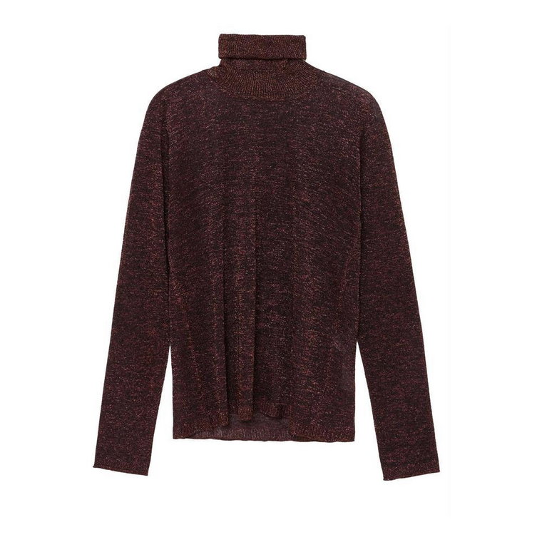 Glitter Turtleneck Sweater Maliparmi