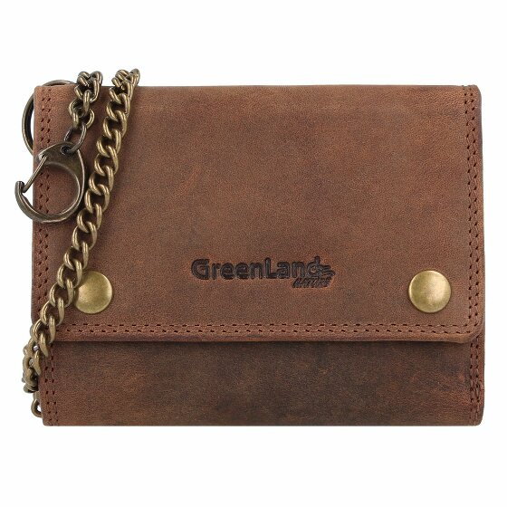 Greenland Nature Montenegro Wallet RFID Leather 12,5 cm braun