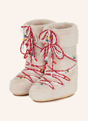 Moon Boot Moon Boots Icon Faux Fur beige