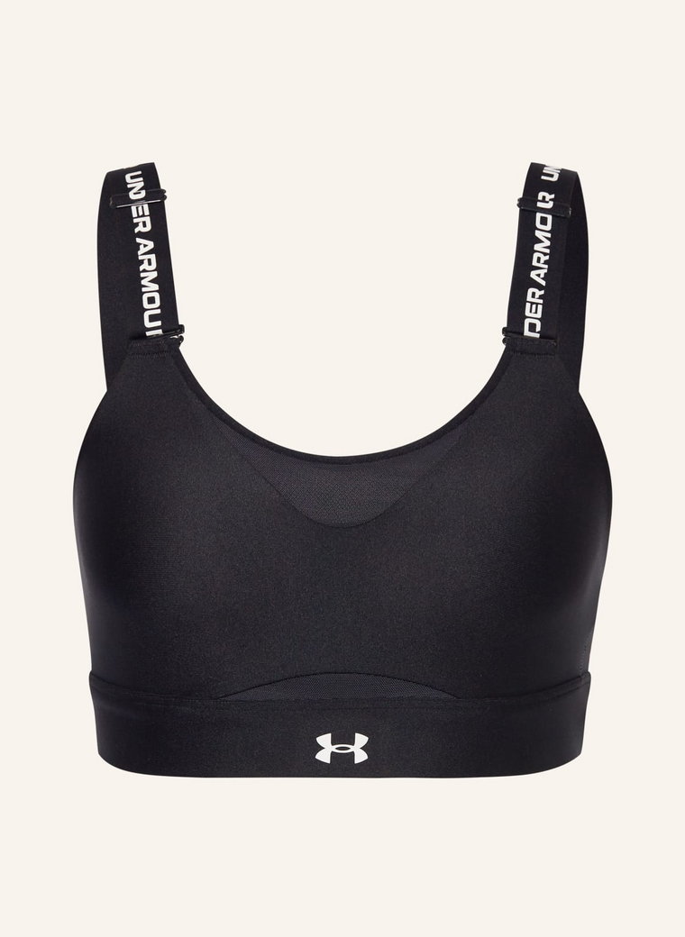 Under Armour Biustonosz Sportowy Ua Infinity Z Siateczką schwarz