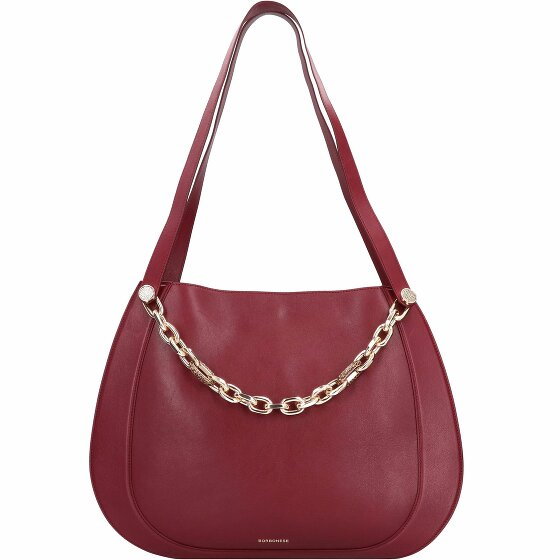 BORBONESE Arquette Shopper Bag Leather 43,5 cm rosso melagrana