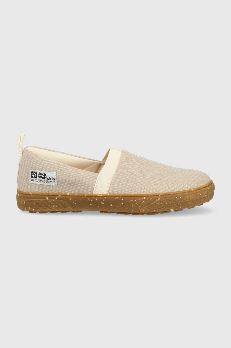 Jack Wolfskin espadryle kolor szary