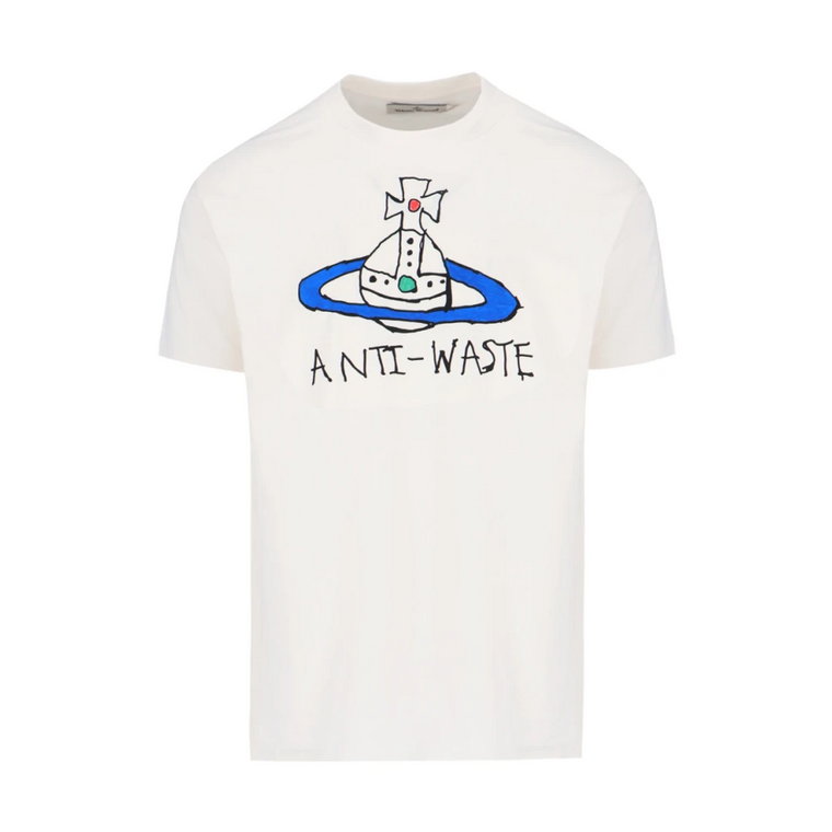 Klasyczne T-shirty i Pola w Białym Vivienne Westwood