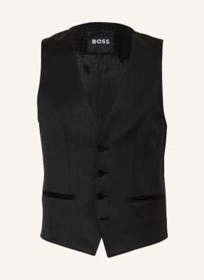 Boss Marynarka Garniturowa Huge Slim Fit schwarz